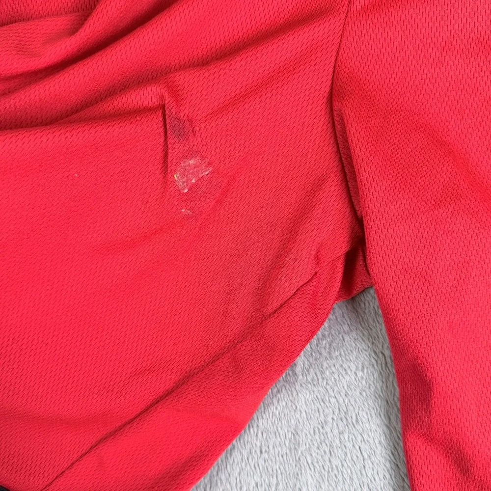 Nike Dri-FIT Basketball Shorts Red White Big Swoosh Men's XXL DH6763-657